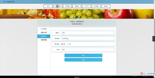 農產品銷售系統 設計、實現與計算機系統服務集成